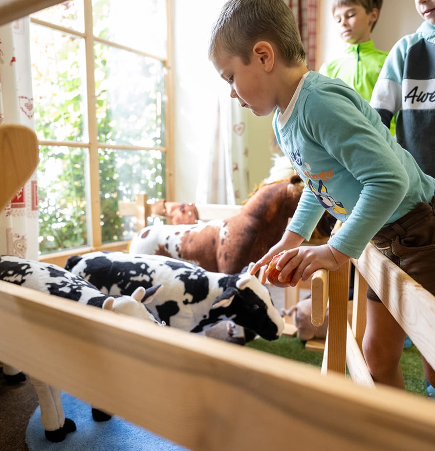 Spiel und Abenteuer im liebevoll gestalteten Indoor-Spielbereich