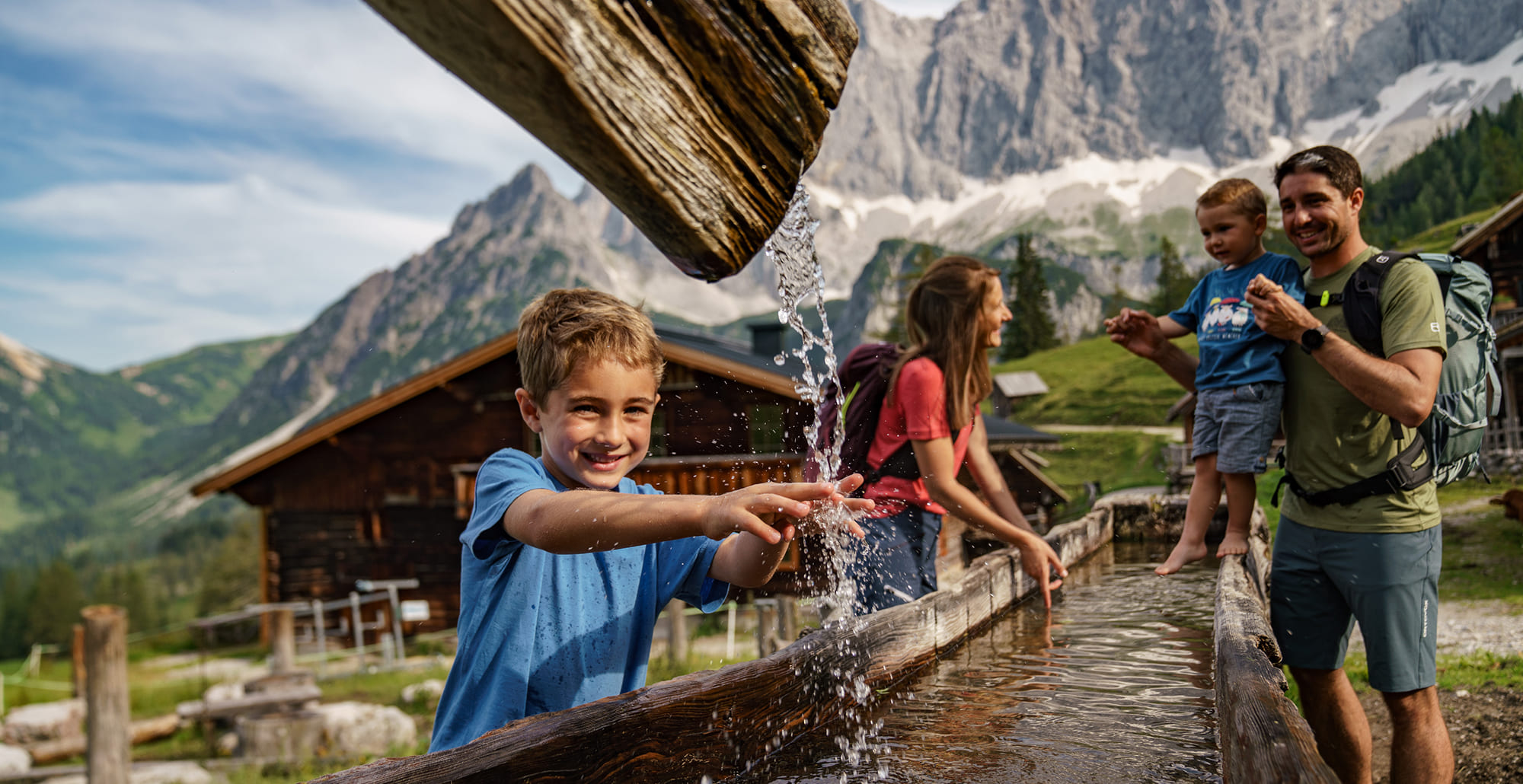 Sommerwanderung mit der Familie in Ramsau © Schladming-Dachstein.at / Christine Höflehner