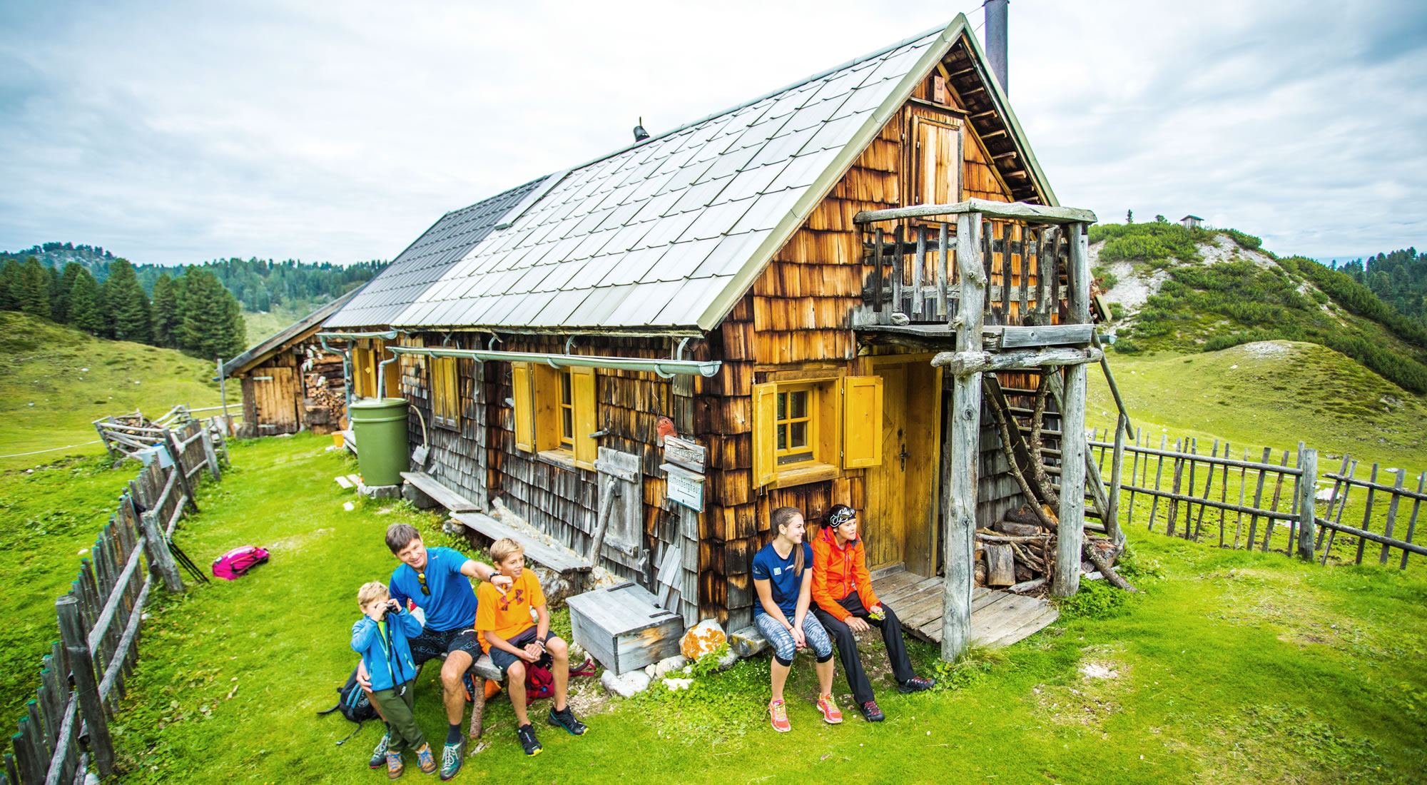 Wanderung zur Grafenbergalm - © TVB Haus-Aich-Gössenberg