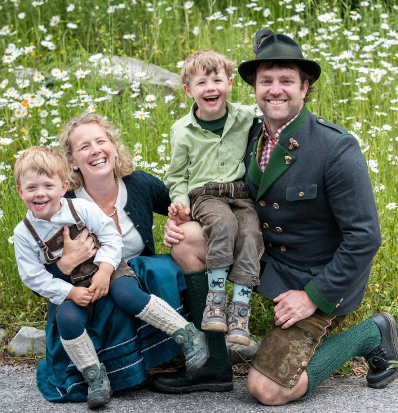 Familie Kraml &ndash; Gastgeber am Bio-Bauernhof Feichtlhof